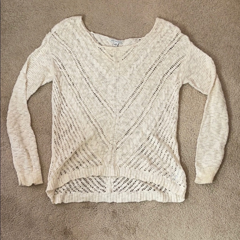 Cream sweater